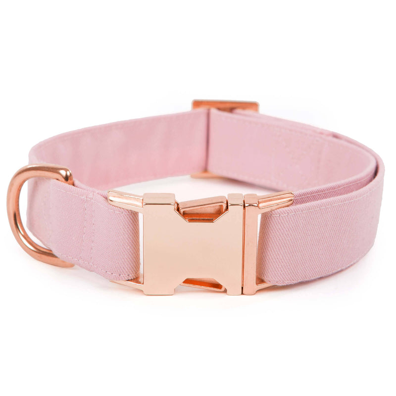 PETAL PINK DOG COLLAR