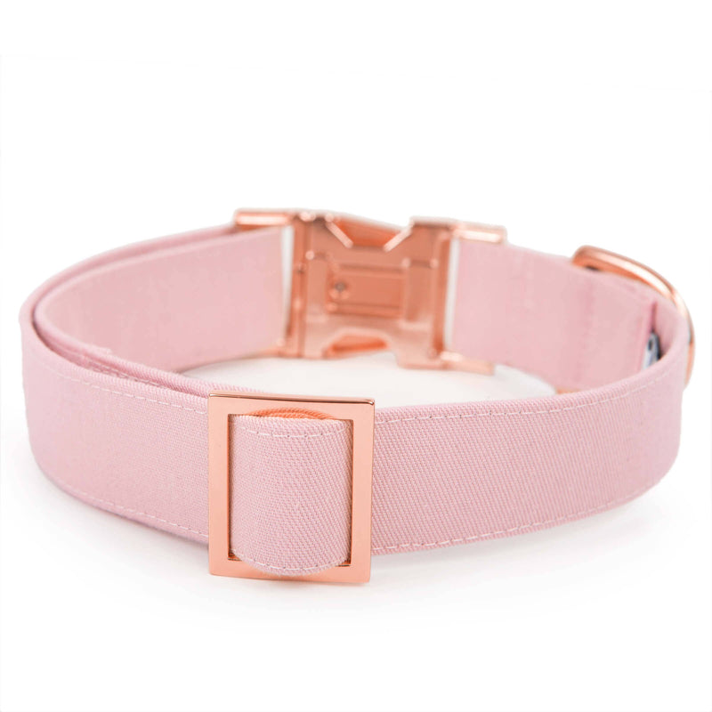 PETAL PINK DOG COLLAR