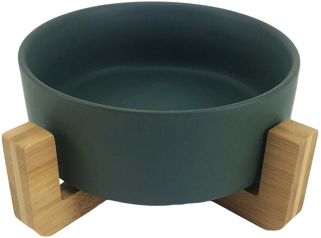 MODERN RAISED PET BOWL ON STAND -  REGULAR