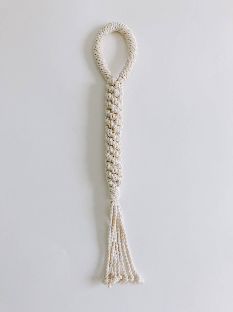 MACRAME ROPE DOG TUG TOY