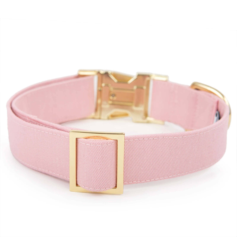 PETAL PINK DOG COLLAR