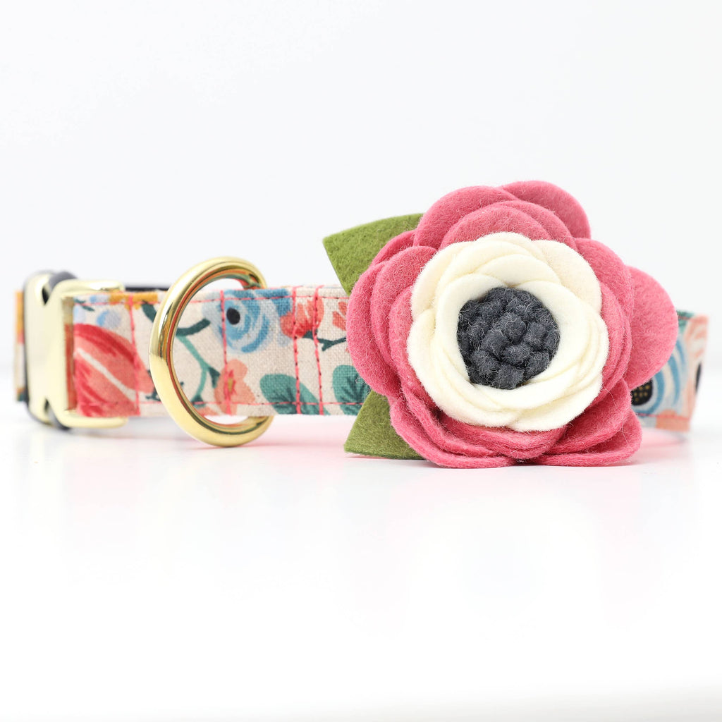 Wildflower Dog Collar Flower